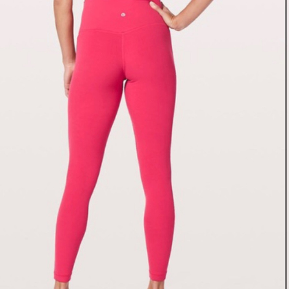 Pink Lululemon Leggings